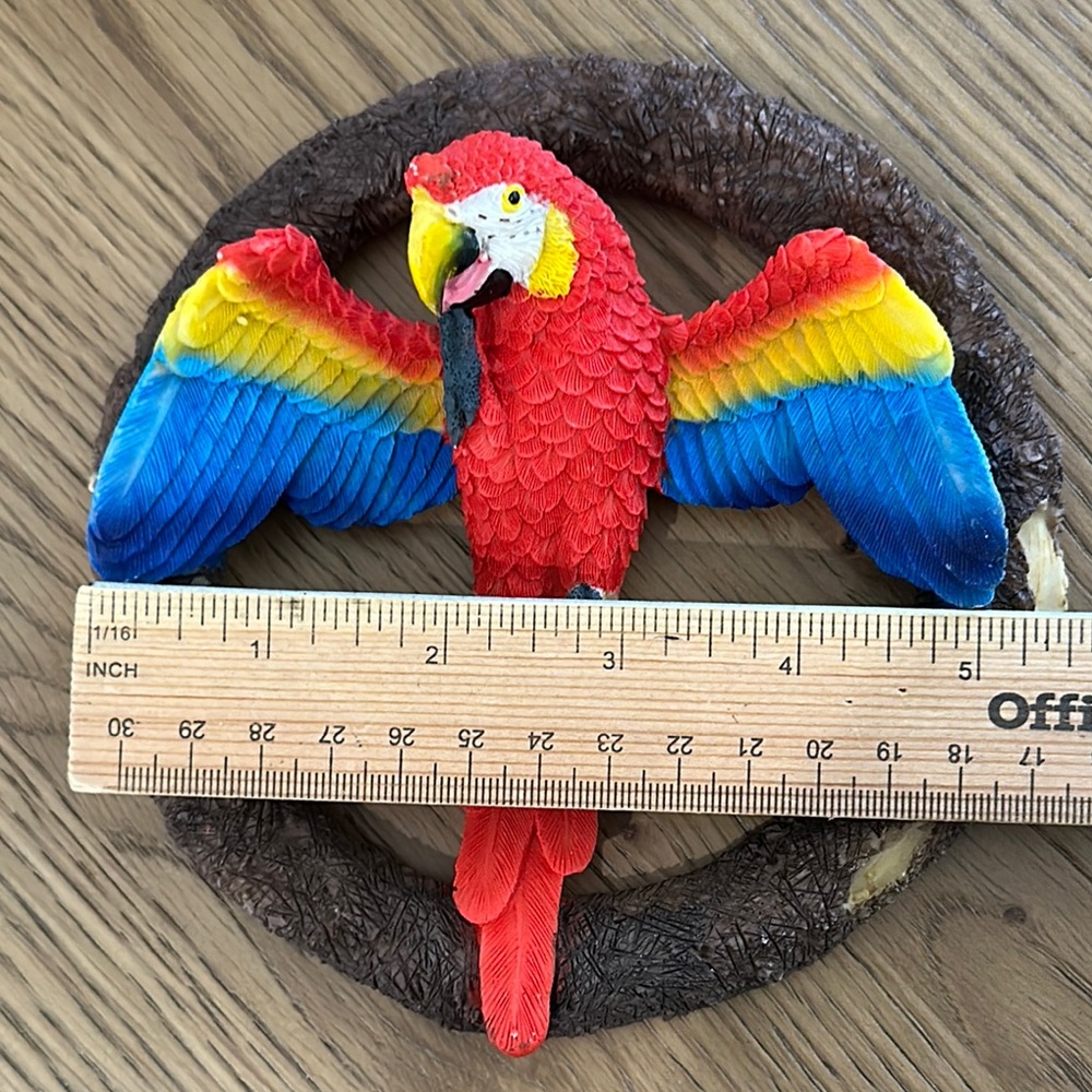 Colorful Parrot Welcome Sign - Picture 3 of 3